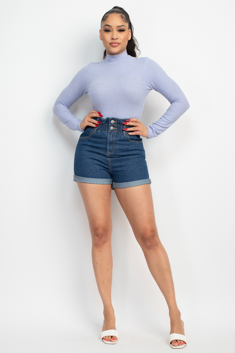 Mock Neck Long Sleeve Top - Image 22