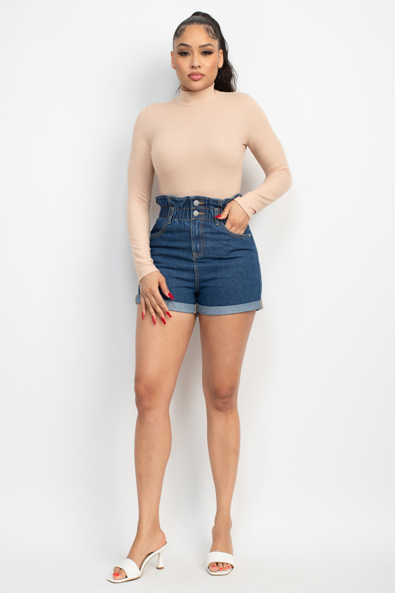 Mock Neck Long Sleeve Top - Image 12