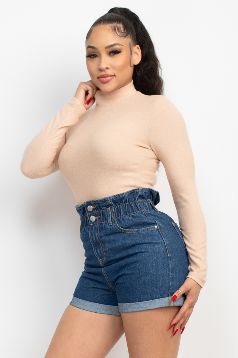Mock Neck Long Sleeve Top - Image 13