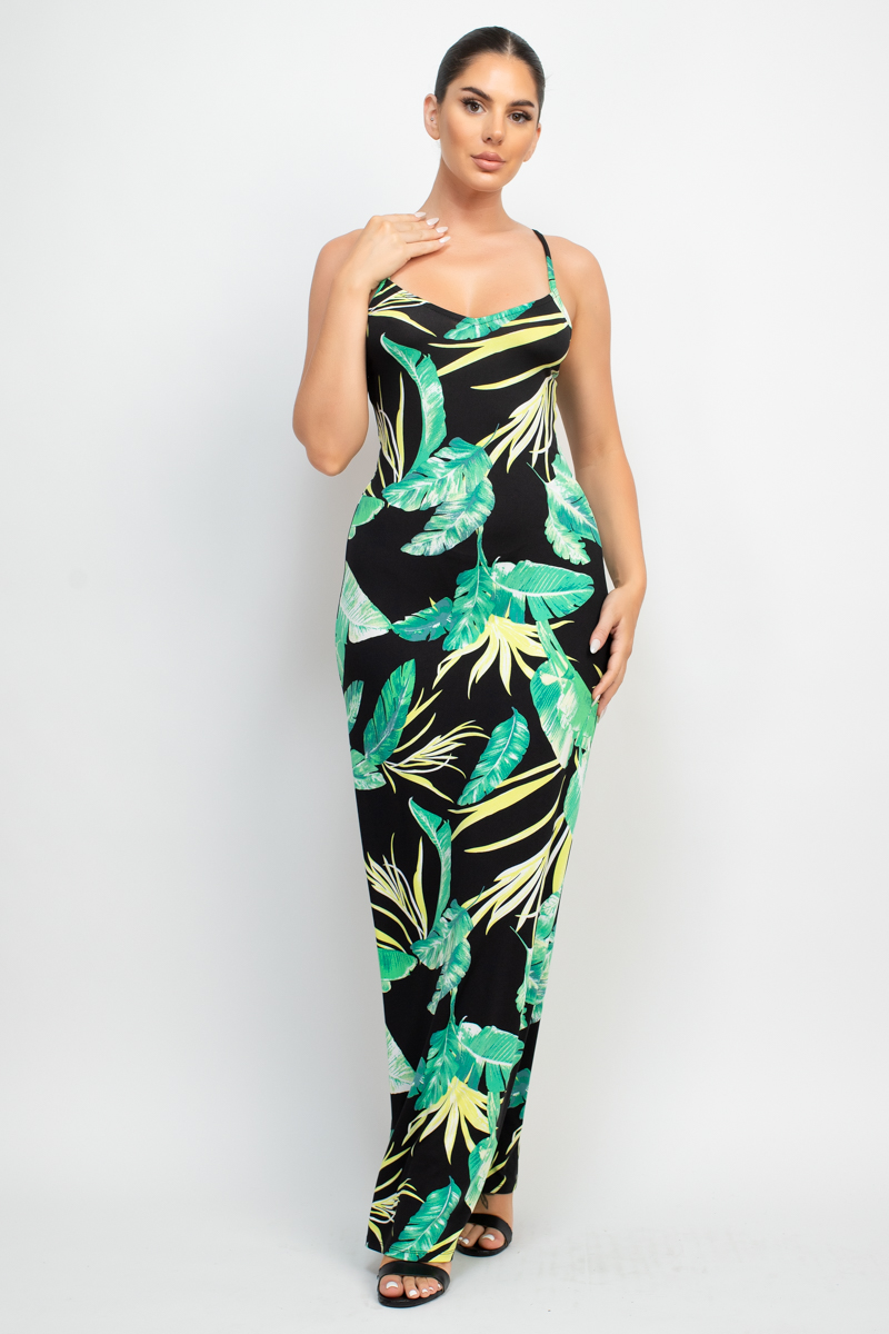 Scoop Tropical Print Maxi Dress - Image 22