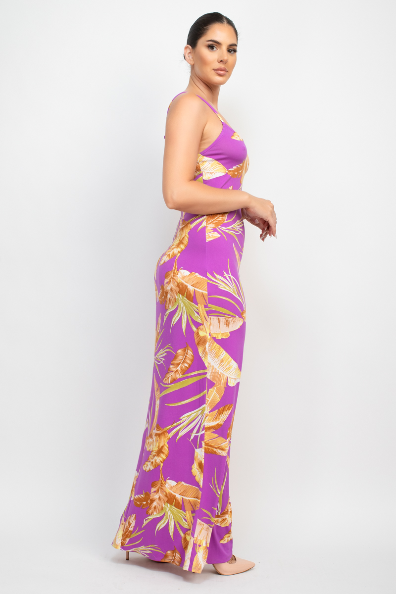 Scoop Tropical Print Maxi Dress - Image 19