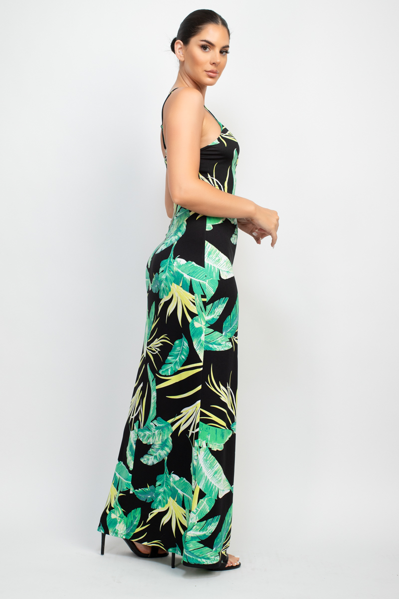 Scoop Tropical Print Maxi Dress - Image 24