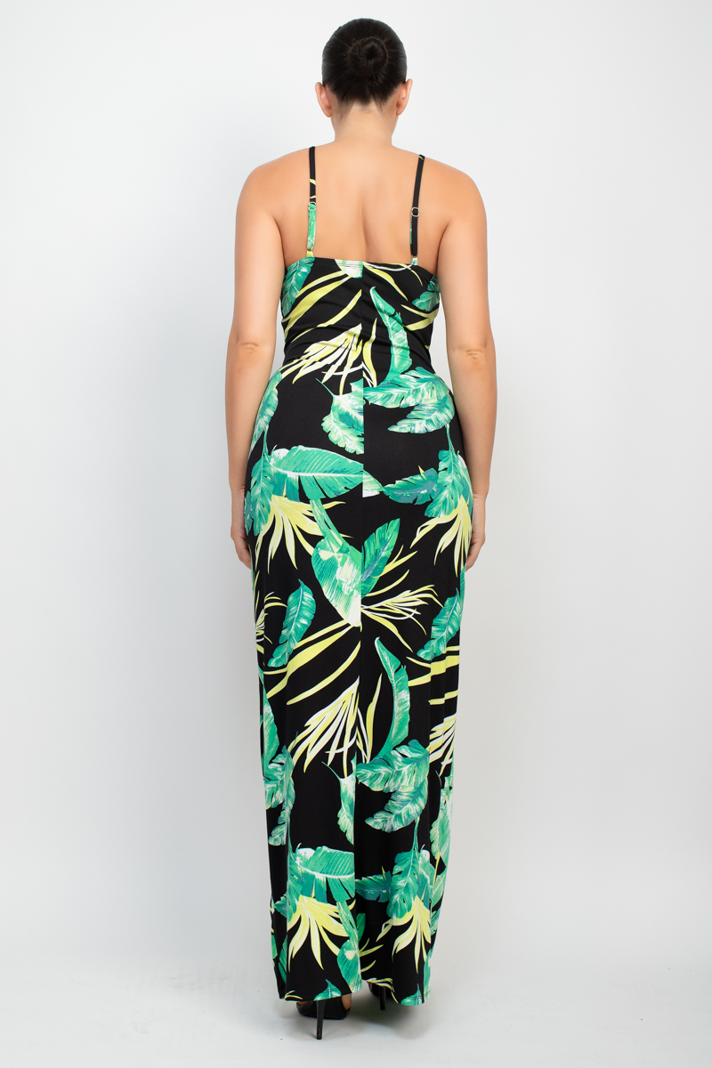 Scoop Tropical Print Maxi Dress - Image 26