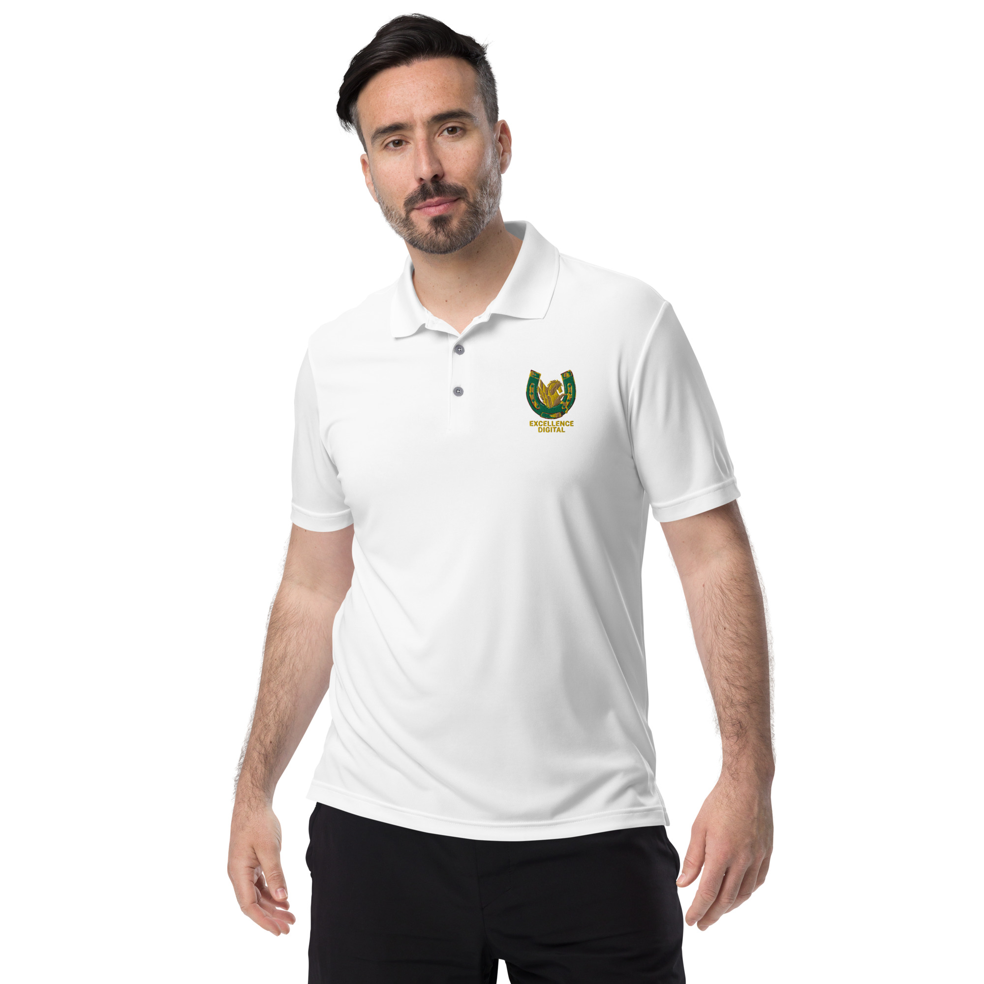 Excellence Digital Embroidery Adidas Performance Polo Shirt