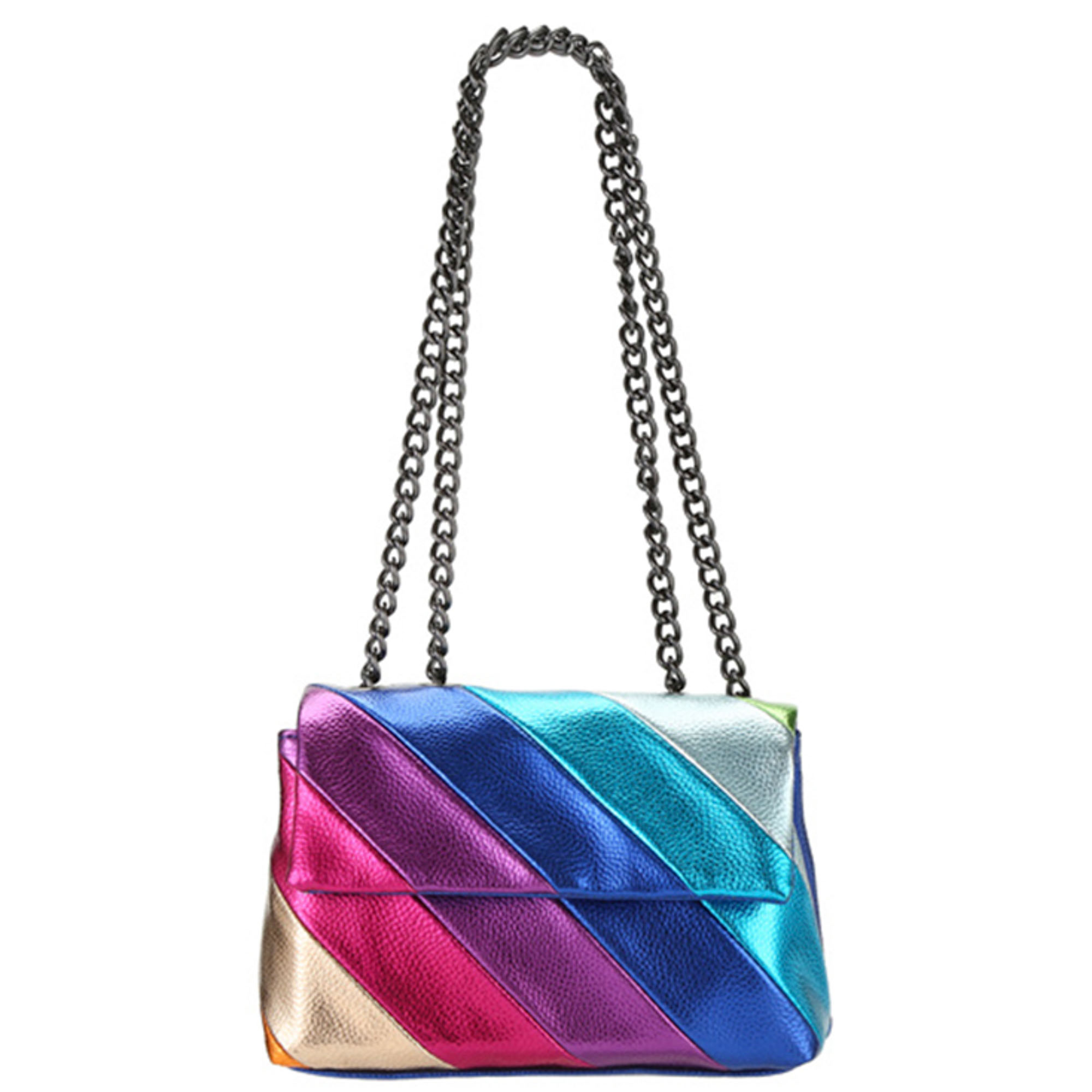Metallic Color Crossbody Bag - Image 2