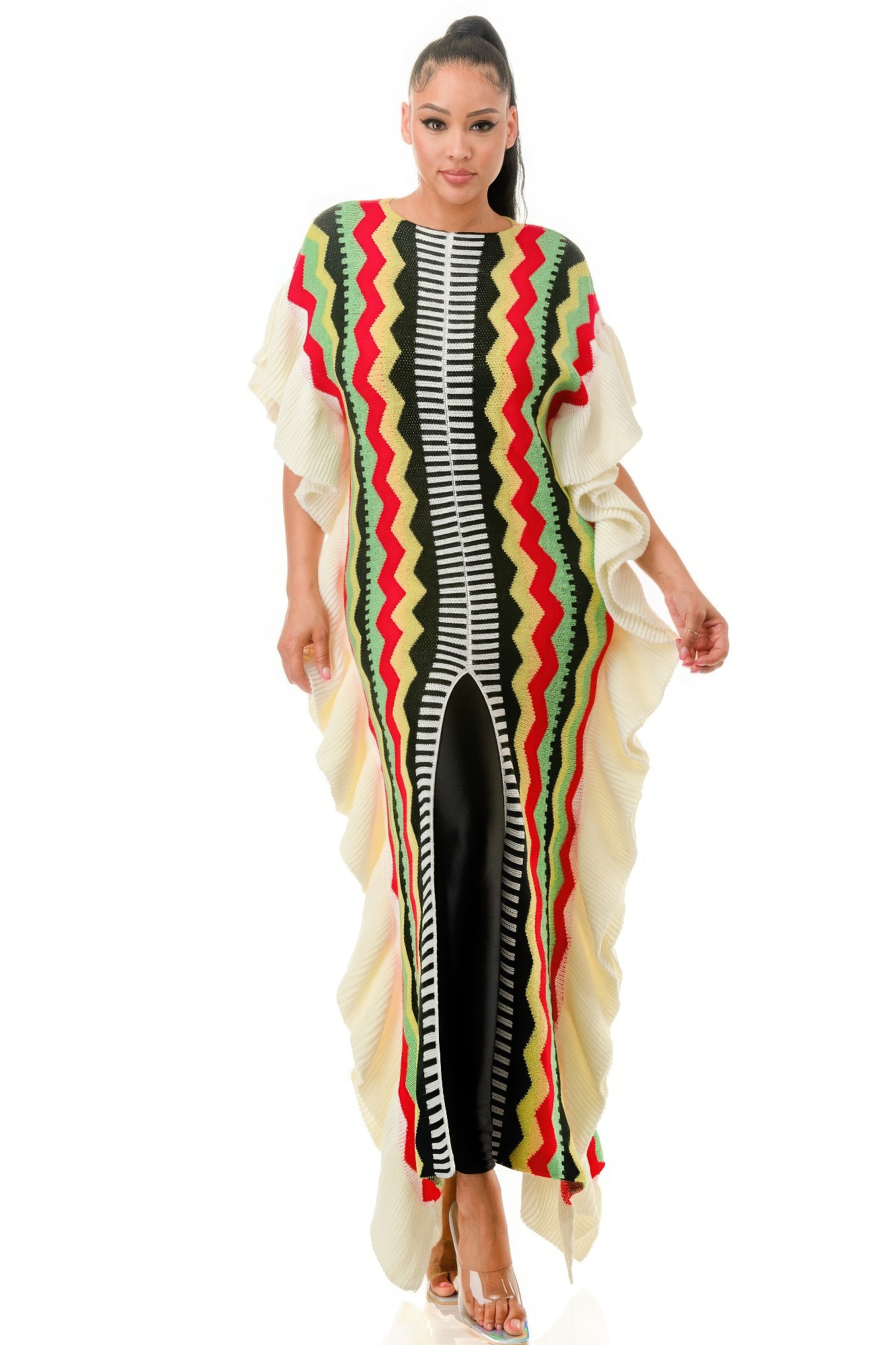 Thick Knit Tribal Dress - Image 8