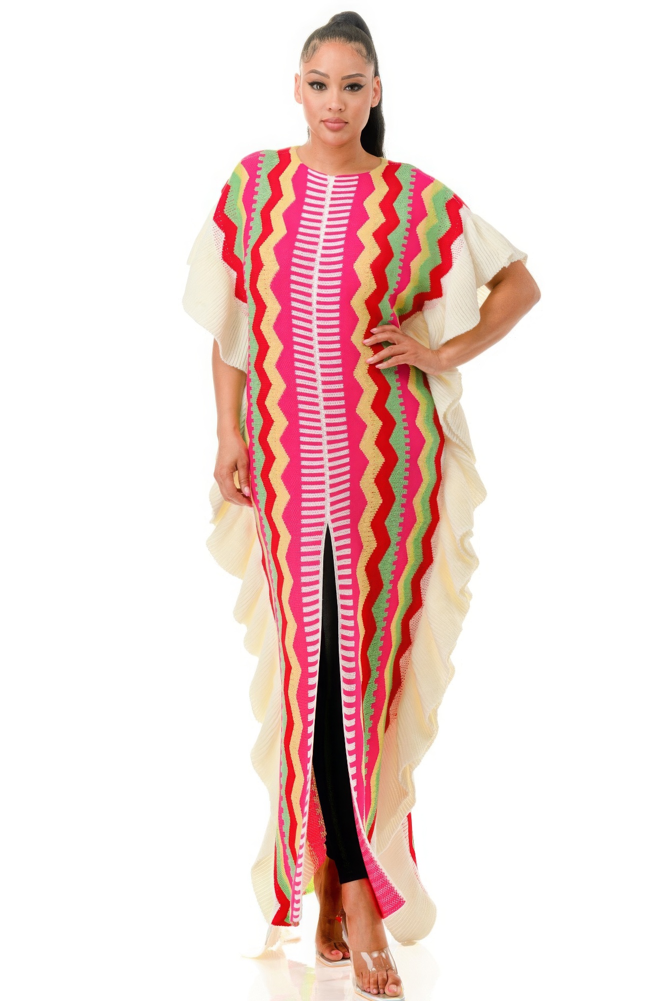 Thick Knit Tribal Dress - Image 4
