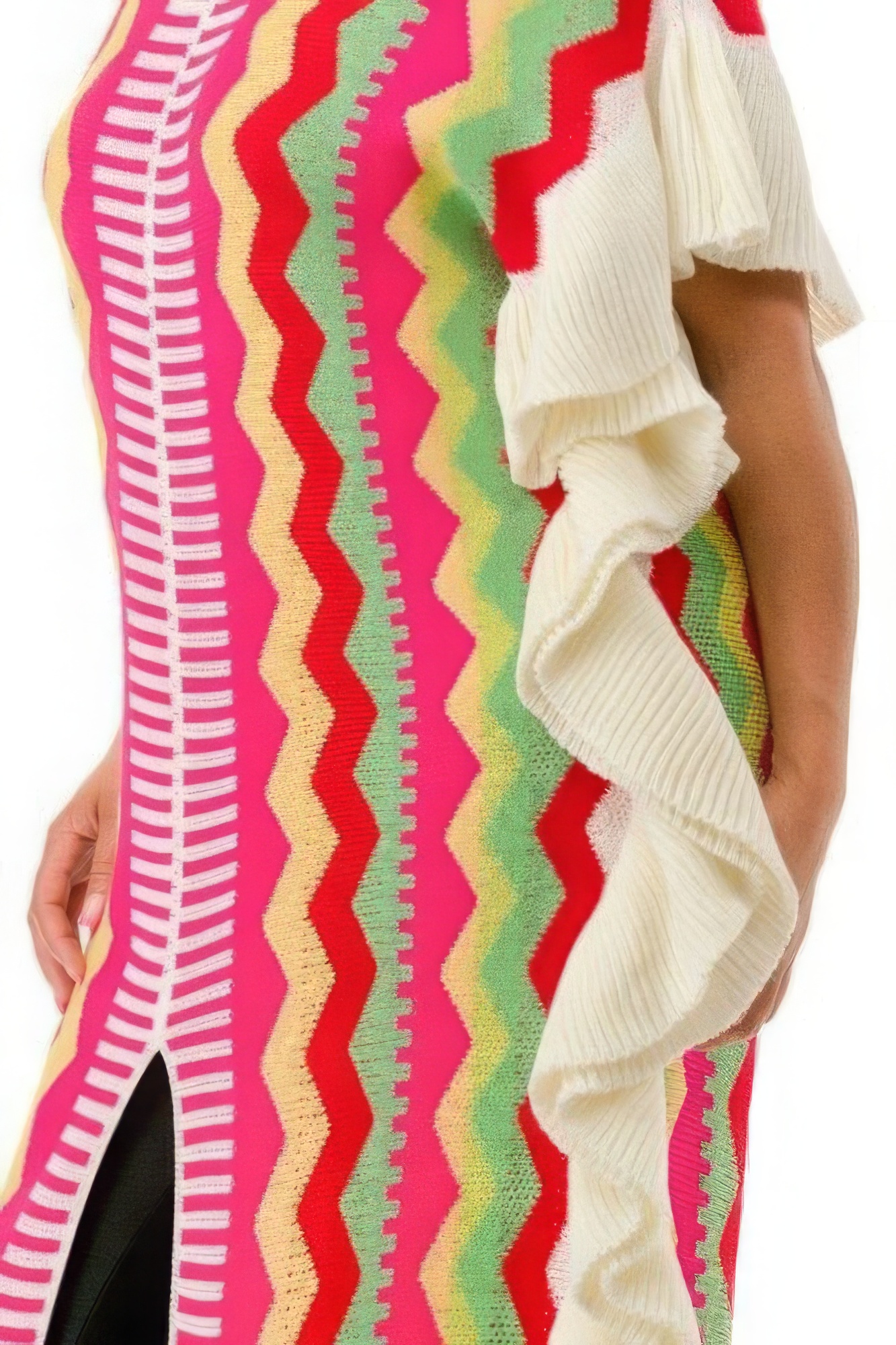 Thick Knit Tribal Dress - Image 6