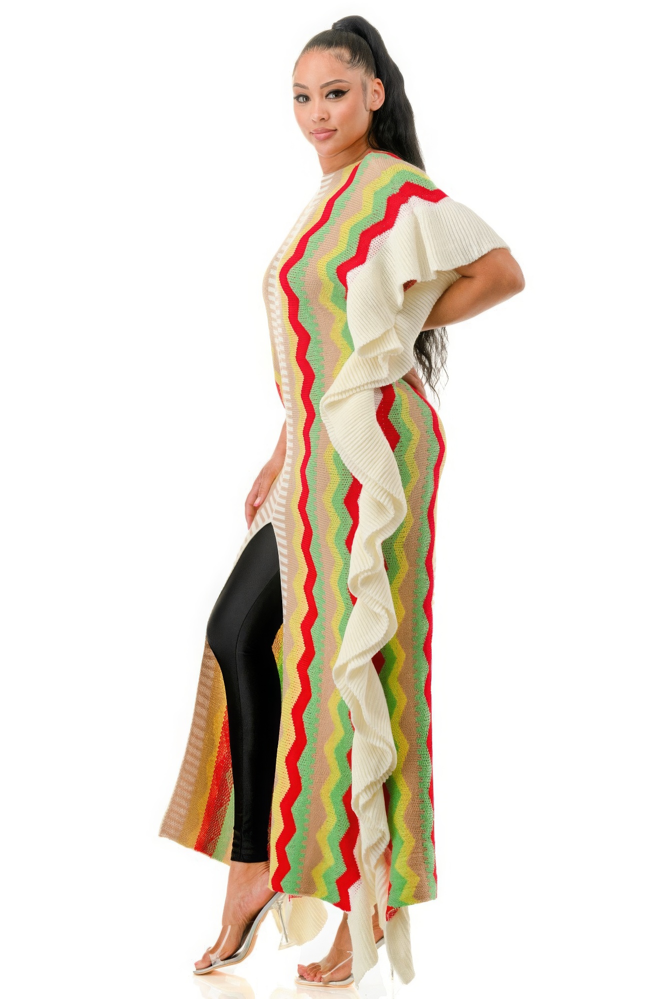 Thick Knit Tribal Dress - Image 2