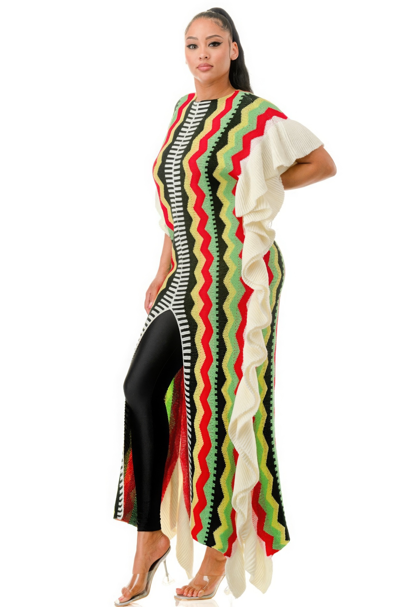 Thick Knit Tribal Dress - Image 10